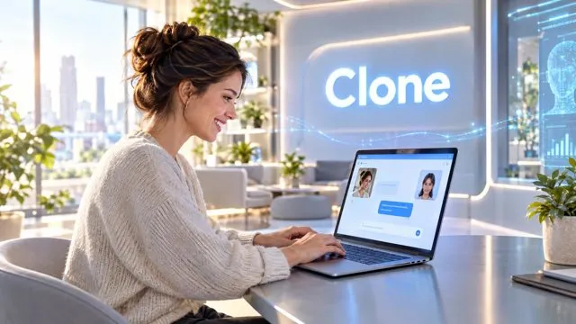Explainer Video image made by a clone